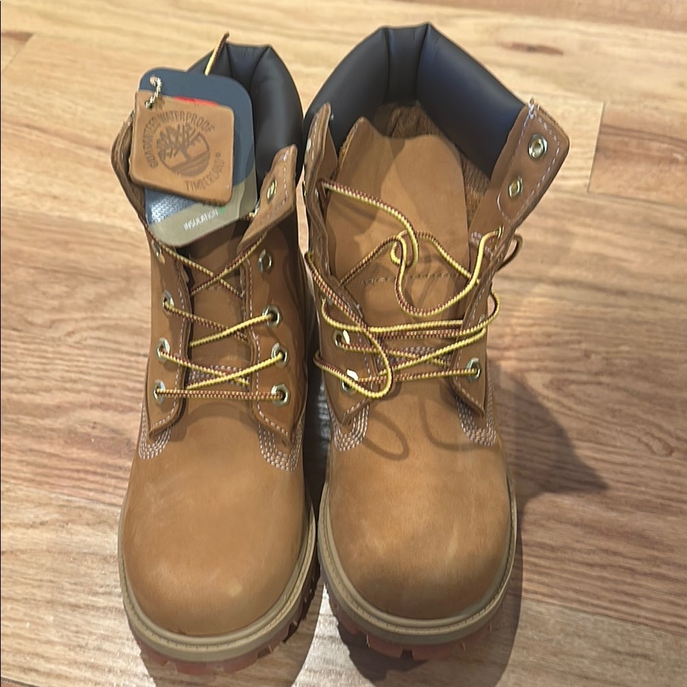 Timberland Tan Leather Boots